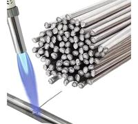Varilla de soldadura de aluminio de baja temperatura, fácil de derretir, con núcleo universal, alambre de cobre, varillas de reparación de soldadura, varillas de soldadura al por mayor (2,5 mm, 100