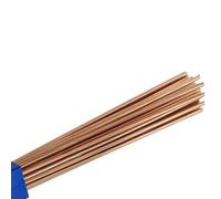 Varilla de soldadura de cobre fosforado L201 1 kg, aleación de soldadura BCu93P con bajo punto de fusión, no requiere flujo para junta de tubería de cobre de refrigerador de CA, 2,5 mm