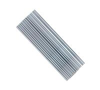 Varilla de soldadura de electrodo de metal de aluminio y magnesio de plata de 2 mm y 1,6 mm con núcleo de flujo, herramienta de soldadura, envío de gota, varillas de soldadura, alambres (1,6 mm, 10