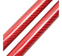 Varilla de soporte hidráulica Para Subaru Justy Para Hatchback 2003-2008 Amortiguadores de portón trasero coche Puntales maletero Soporte elevación(Red Carbon Fiber)