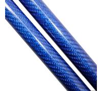 Varilla de soporte hidráulica Para Subaru Justy Para Hatchback 2003-2008 Amortiguadores de portón trasero coche Puntales maletero Soporte elevación(Blue Carbon Fiber)