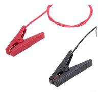 Varilla de tierra con clip de cocodrilo para cargadores solares de valla que soporta una amplia aplicación en jardines, patios y pastos (B)