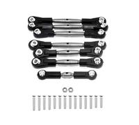 Varilla de Tracción para Tamiya para TT02B 7 Uds Varilla De Enlace Dirección Acero Conjunto Varillas Servo 1/10 RC Piezas Mejora Coche Accesorios