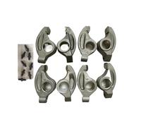 varilla empujadora escape Compatible con carretilla elevadora Isuzu 4JG2, 1 juego = 8 Uds., juego de brazo basculante de válvula de motor(With Screws)