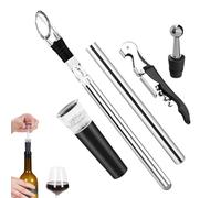 Varilla enfriadora de botellas de acero inoxidable, Varilla enfriadora de botellas de vino, Juego de varillas de enfriamiento de bebidas de acero inoxidable, Enfriador de botellas de vino, varilla enf