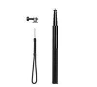 Varilla extensible de aluminio para cámaras de acción Pocket 3 con agarre antideslizante y compatibilidad universal para cámara de acción