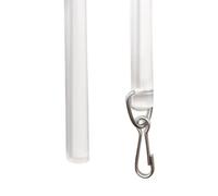 Varilla extensible para cortinas | Varilla de tracción para cerrar | Varita de empuje multiusos para abrir | Marca invisible reutilizable