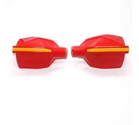 Varilla hidráulica maletero coche Equipo Protección Para Motocicletas Resistente Al Viento Reflectante Manillar Motocicleta Protector Manos(Red)