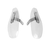 Varilla hidráulica maletero coche Protector Manos Motocicleta Para Suzuki Chopper Deflector Viento Frío Protector Manos Protección Contra Caídas(Clear)