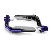 Varilla hidráulica maletero coche Protectores Manos 22 Mm Para Motocicleta Motocross Todoterreno MX ATV Manillar Scooter Para Cruiser(Azul)