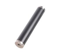 Varilla industrial de doble rosca hembra de 1,9 cm de diámetro, adaptador de metal para trípode, micrófonos, conector roscado de hierro