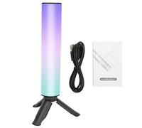 Varilla LED Portátil con RGB, Luz Ajustable 2500K - 9000K, Batería Integrada y Sensor Magnético - Iluminación para Fotografía y Vídeo, y Versatilidad