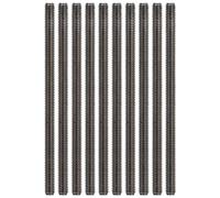 Varilla m4 Barra de acero inoxidable de acero inoxidable Desgaste resistente a la barra roscada Resistente para equipos de ingeniería maquinaria médica 10 paquete (Segrehy4yzm-16)