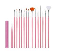 Varilla Magnética De 1 Pieza Y Pluma De Manicura De 15 Piezas, Accesorios De Arte De Manicura De Bricolaje, Herramientas Para El Cuidado De Las Uñas, Bolígrafo De Manicura Multifunción.