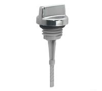 Varilla medidora de aceite de motor corta 50-125cc para Pitbike Scooter ATV | Material ABS de alta resistencia, acabado plateado, resistente a los arañazos, resistente a la corrosión, larga vida útil