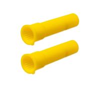 Varilla medidora de aceite, embudo de aceite, recipiente medidor de aceite para motor, amarilla, compatible con Volkswagen Touareg Transporter T5 Caravelle Mk5 (2003-2010) 070115629K 070115629G (2)