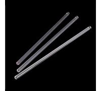 Varilla mezcladora 10 Uds. Barras for agitar de vidrio resistentes a altas temperaturas, varillas for mezclar, agitador cóctel, drenaje for bebidas