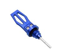 Varilla Nivel L Tanque Aceite Motor Motocicleta Medidor Tapa Accesorios Universales Para ATV Pit Bike Go Kart Medidor Aceite(Blue)