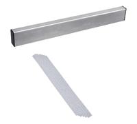 Varilla niveladora de trastes de cuello de guitarra, herramienta de lijado de grano 120-1000, nivelador de trastes de aluminio, herramientas de pulido