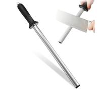 Varilla para afilar cuchillos varilla para afilar cuchillos de diamante profesional de 12 pulgadas acero para portátil