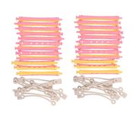 Varilla para Permanente de Cabello 24 Unidades Pp para Rizar | Herramienta de Peinado para Mujeres Uso en Salón y Viaje Diseño Portátil Función de Frío