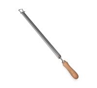 Varilla Portaperiódicos Aluminio con Mango de Madera M52031 42cm