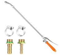 Varilla pulverizadora, lanza pulverizadora con boquilla, varilla universal ajustable 3/8 y 1/4 pulgadas de latón Barb repuesto, universal para alta presión