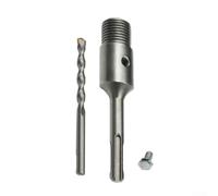 Varilla redonda de 22 x 110 mm para apertura de agujeros de hormigón con broca con punta de carburo compatible con taladros eléctricos para montaje en CA