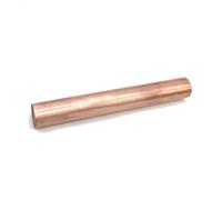 Varilla redonda de cobre puro, barra T2 de 250 mm, fresado, soldadura, metalurgia, diámetro 32 mm, 20 mm, 22 mm, 28 mm, 25 mm, 30 mm, 12 mm, 14 mm, 18 mm, 15 mm, 16 mm, elaboración sólida(25mm)