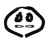 Varilla Rizadora Sin Calor, Rizos Sin Calor Rodillos De Cinta Diadema Rizador De Cabello Sin Calor Diadema Con Pinzas Para El Cabello Scrunchies Herramienta De Peinado Negro