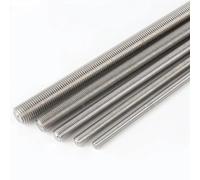 Varilla Roscada 1 Uds. Barra roscada completa de acero inoxidable 304 M6M8M10M12M14M1 M18M20 perno varilla rosca fina longitud del 250mm paso 0,75/1/1,25/1,5mm(M8x1.0x250mm)