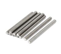 Varilla roscada de acero inoxidable, 10 Uds 304 M3 varilla completamente roscada sujetadores de pasador longitud 45-120Mm(M3x60mm)