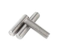 Varilla roscada de acero inoxidable 304 M2,5 M3 M4 M5 M6 M8 M10~M16, perno completo, barra, tornillos, longitud 16~500 mm(500mm,M16-1Pcs)