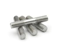 Varilla roscada de acero inoxidable con doble extr Varillas roscadas de doble extremo acero inoxidable 304 (paquete surtido) - M5-M10 x 30-250 mm, fijaciones versátiles(150mmxM8 1pc)
