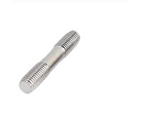 Varilla roscada de doble extremo de acero inoxidable M10 304, pernos de doble extremo, barra roscada de doble cabeza, 1 ud.(130mm)