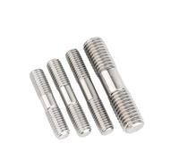 Varilla roscada de doble extremo M3, M4 y M5 - Pernos prisioneros sin cabeza de acero inoxidable 304 métricos for carpintería y uso industrial(M5x90mm 5pcs)