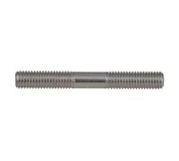 Varilla roscada de doble extremo M4 | Pernos prisioneros métricos de acero inoxidable 304 for carpintería y uso industrial(M4X20mm 5pcs)