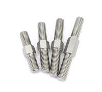 Varilla roscada de tornillos de doble extremo, 1 pieza M16 304 Barra de barra de doble cabeza de acero inoxidable Pernos de extremo de rosca izquierdo(M16x70mm 1pcs)