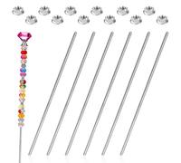 Varilla Roscada M4 x 250mm Varillas Roscadas Enroscadas de Acero Inoxidable 6PCS Rosca Completa con 12PCS Tuercas Hexagona de Brida (M4x250mm/6PCS)