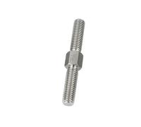 Varilla roscada, perno prisionero de tuerca Thread Rod Positive And Negative, M3 M16 Thread Bar Stud Bolts Screw, Dual Head Stainless Steel Threaded Rod 5pcs(M4x60mm)(M4x30mm)