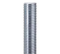 Varilla roscada - varilla de acero zincado de 1 metro, roscas en todo su longitud, alta resistencia y durabilidad, ideal para fijaciones y estructuras. #
