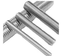 Varilla Roscada Varilla roscada completa Varillas con rosca métrica Tornillos Perno de acero inoxidable 304 para Ensamblaje(M4 (10pcs),1000mm)