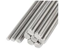 Varilla roscada Varilla roscada de acero inoxidable 304, pernos prisioneros, alambre tornillo(M4x0.7x35mm,10PCS)