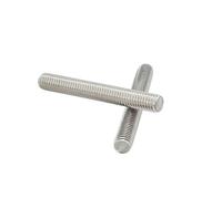 Varilla Roscada Varilla roscada métrica completa de acero inoxidable 304, varilla, pernos, sujetadores, varillas para Ensamblaje(2Pcs,140mm,M4)