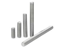 Varilla Roscada Varillas de rosca métrica completa, tornillos barra eje acero inoxidable 304, perno sin cabeza(M4 x 200mm (2Pcs))