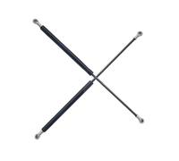 Varilla Soporte Resorte Maletero 2 Amortiguadores Gas Coche 300/400/600/800/1100/1200 N Y 650 Mm Soportes Elevación Ventanas RV Amortiguadores Almacenamiento Ventana Trasera Resorte Gas Maletero(600N)