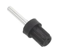 Varilla Superior del Piano Cabezal para Tubo Redondo, Pieza Negra