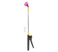 Varilla telescópica de acero inoxidable para riego de extensión de vara de extensión de longitud ajustable 45-80 cm para aplicaciones de riego y limpieza de jardín (B)