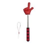 Varilla telescópica de enseñanza retráctil para profesores de aula y presentadores de mano, puntero para aula