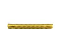 Varilla totalmente roscada, 1 Uds. Tornillo de barra de rosca completa de cobre, barra de perno de rosca completa de latón, tira de dientes roscada de latón L: 250MM(M12 250mm)